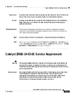 Предварительный просмотр 205 страницы Cisco 2950 - Catalyst Switch Hardware Installation Manual