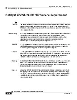 Предварительный просмотр 208 страницы Cisco 2950 - Catalyst Switch Hardware Installation Manual