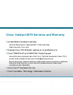 Preview for 15 page of Cisco 2975 - Catalyst LAN Base Switch Brochure