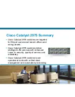 Preview for 18 page of Cisco 2975 - Catalyst LAN Base Switch Brochure