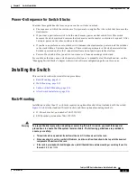 Preview for 27 page of Cisco 2975 - Catalyst LAN Base Switch Hardware Installation Manual