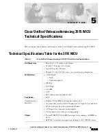 Preview for 43 page of Cisco 3515 MCU12 Installation And Upgrade Manual