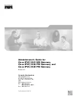 Предварительный просмотр 1 страницы Cisco 3521 Administrator'S Manual