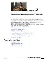 Preview for 33 page of Cisco 3560-48PS - Catalyst Switch Hardware Installation Manual