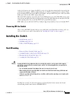 Preview for 39 page of Cisco 3560-48PS - Catalyst Switch Hardware Installation Manual