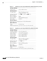 Предварительный просмотр 6 страницы Cisco 3560-48PS - Catalyst Switch Technical Specifications