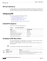 Предварительный просмотр 594 страницы Cisco 3750G - Catalyst Integrated Wireless LAN Controller Configuration Manual