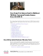 Cisco 3G-AE015-R Manual preview