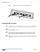 Предварительный просмотр 16 страницы Cisco 40-Gigabit and 100-Gigabit CFP Transceiver Modules Installation Notes