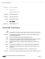 Предварительный просмотр 20 страницы Cisco 40-Gigabit and 100-Gigabit CFP Transceiver Modules Installation Notes