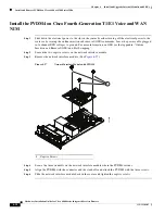 Предварительный просмотр 190 страницы Cisco 4221 ISR Hardware Installation Manual