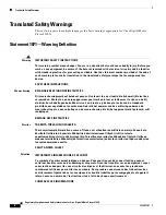 Preview for 2 page of Cisco 4300G Safety Information Manual