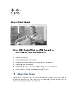 Предварительный просмотр 1 страницы Cisco 4402-25 Quick Start Manual