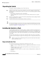 Предварительный просмотр 66 страницы Cisco 4503-E - Catalyst Data Bundle Switch Installation Manual