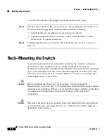 Preview for 48 page of Cisco 4908G-L3 - Catalyst Switch Installation Manual