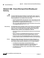 Preview for 92 page of Cisco 4908G-L3 - Catalyst Switch Installation Manual