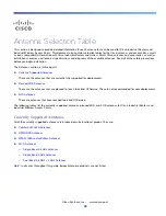 Предварительный просмотр 28 страницы Cisco 4G-ANTM-OM-CM Manual