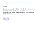 Предварительный просмотр 116 страницы Cisco 4G-ANTM-OM-CM Manual