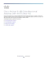 Предварительный просмотр 258 страницы Cisco 4G-ANTM-OM-CM Manual