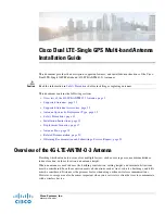 Cisco 4G-LTE-ANTM-O-3 Installation Manual preview