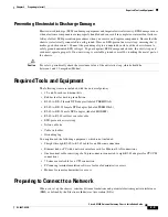 Предварительный просмотр 21 страницы Cisco 5428 - SN Router Installation Manual