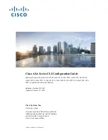Cisco 5505 - ASA Firewall Edition Bundle Cli Configuration Manual preview