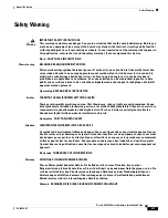 Preview for 11 page of Cisco 5505 - ASA Firewall Edition Bundle Hardware Installation Manual