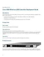 Preview for 4 page of Cisco 5520 Deployment Manual