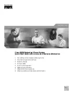 Предварительный просмотр 1 страницы Cisco 600W Quick Start Manual