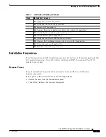 Preview for 11 page of Cisco 6100 Installation Procedures Manual