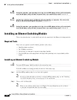 Preview for 180 page of Cisco 6513 - Catalyst Switch Installation Manual