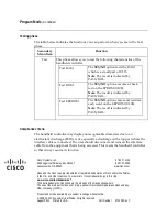 Preview for 8 page of Cisco 6585 Quick Reference Manual