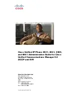 Preview for 1 page of Cisco 6941 - Unified IP Phone Slimline VoIP Administration Manual