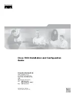 Cisco 7204 - VXR Router Installation And Configuration Manual предпросмотр