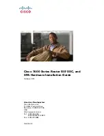 Cisco 7600-SIP-400 - SPA Interface Processor 400 Hardware Installation Manual предпросмотр