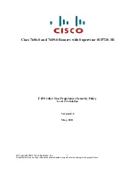 Предварительный просмотр 1 страницы Cisco 7606-S User Manual