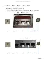 Preview for 3 page of Cisco 7821 Quick Installation Manual