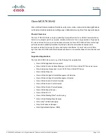 Preview for 1 page of Cisco 7835-H2 - Media Convergence Server Datasheet