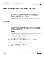 Preview for 37 page of Cisco 7936 - IP Conference Station VoIP Phone Administration Manual