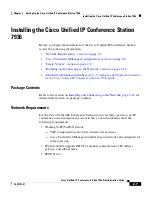 Preview for 39 page of Cisco 7936 - IP Conference Station VoIP Phone Administration Manual