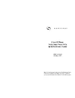 Cisco 793X Quick Reference Manual preview