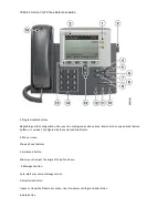 Cisco 7942-62 G Reference Manual preview