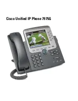 Cisco 7975G - Unified IP Phone VoIP Installation Manual preview