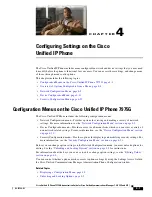 Preview for 69 page of Cisco 7975G - Unified IP Phone VoIP Software Manual