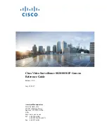 Preview for 1 page of Cisco 8020 Reference Manual