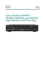 Cisco 8642HD User Manual предпросмотр