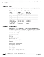 Предварительный просмотр 22 страницы Cisco 880 Series Software Configuration Manual