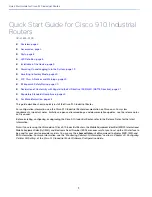 Cisco 910 Quick Start Manual предпросмотр