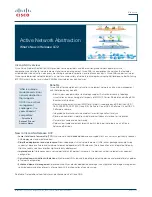 Предварительный просмотр 1 страницы Cisco ACTIVE NETWORK ABSTRACTION 3.7.2 Brochure