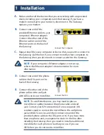 Предварительный просмотр 2 страницы Cisco ADSL Gateway Quick Installation Manual